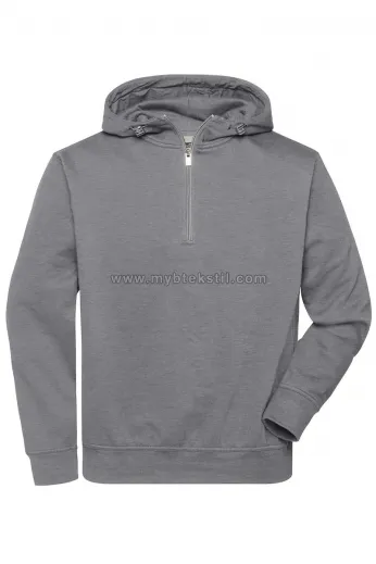 Balıkçı Yaka Kapşonlu Hoodie