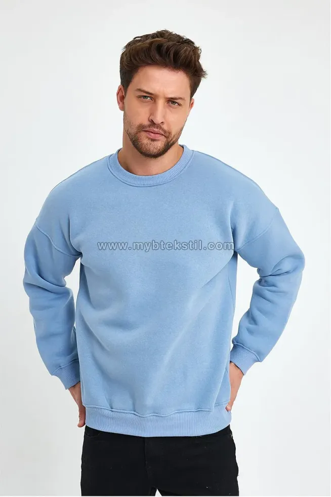 Kalın Uzun Kollu Sweatshirt