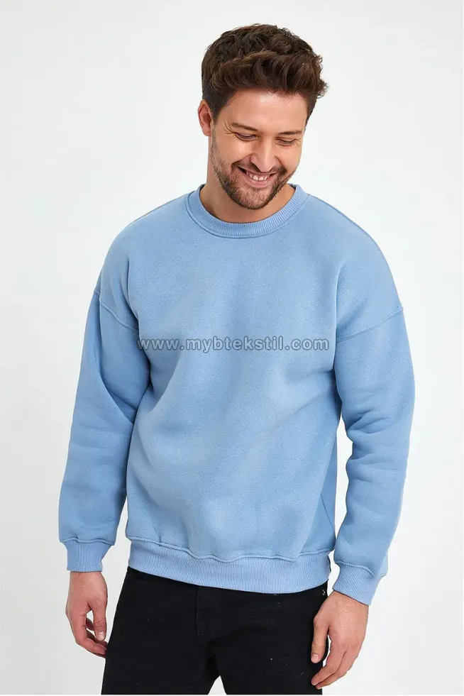 Kalın Uzun Kollu Sweatshirt