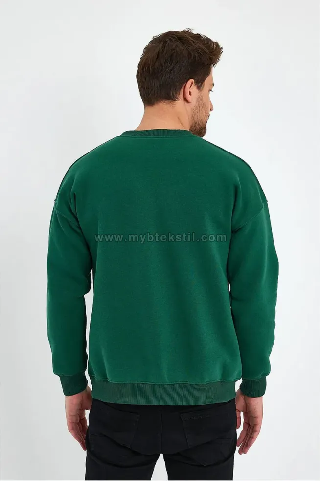 Kışlık Yeşil Sweatshirt