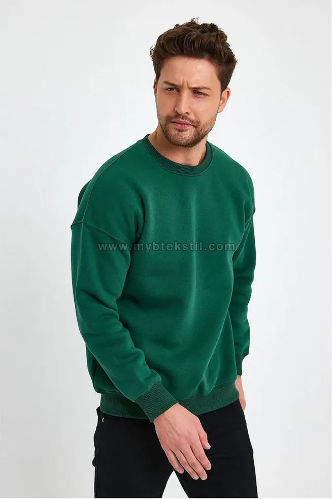 Kışlık Yeşil Sweatshirt