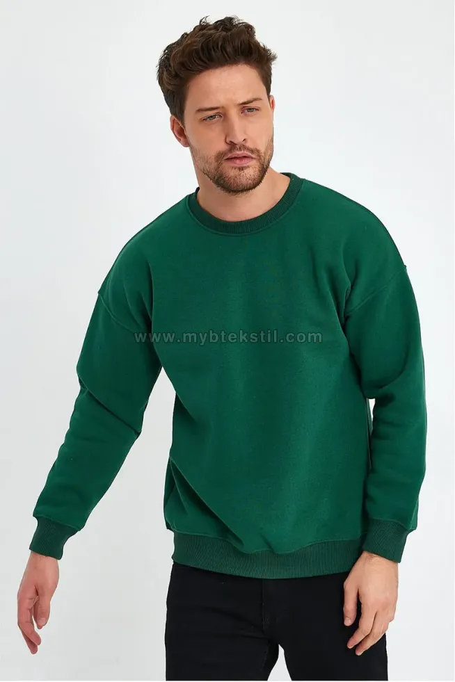 Kışlık Yeşil Sweatshirt