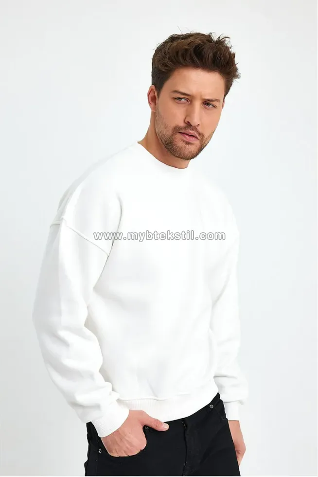 Beyaz Sweatshirt