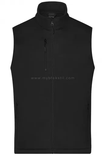 Siyah Softshell Outdoor Yelek