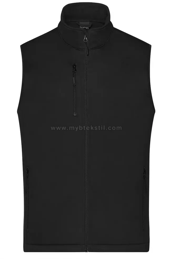 Siyah Softshell Outdoor Yelek