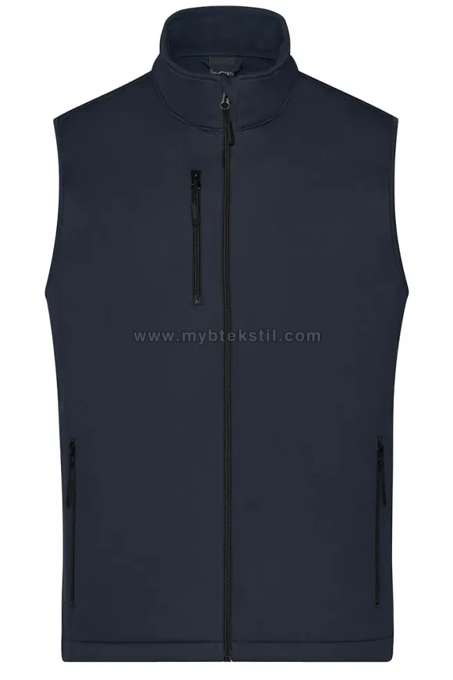 Lacivert Softshell Dayanıklı Yelek